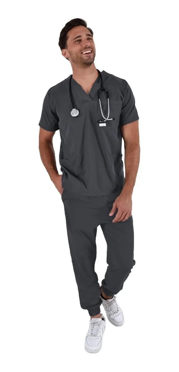 Pijama Médica Hombre Boston Jogger Oxford