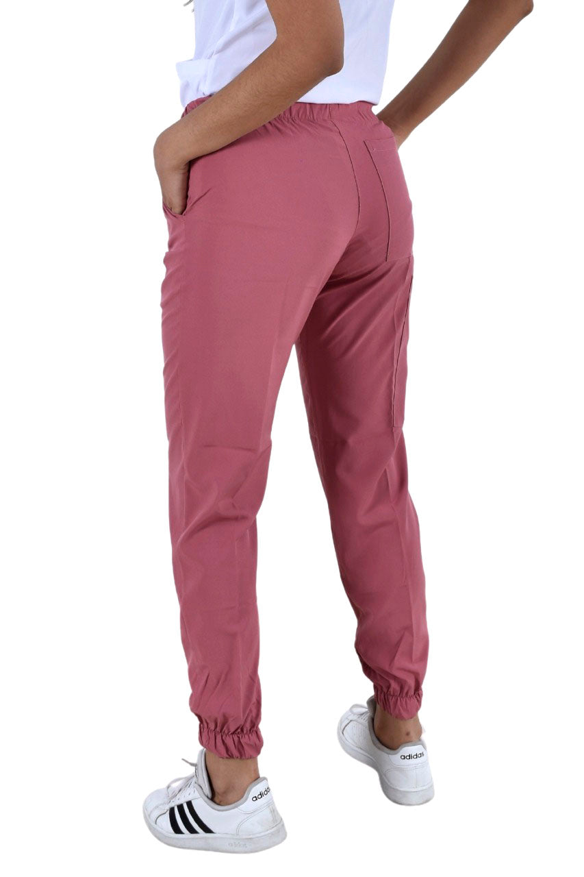Pantalón Médico Dama Jogger Palo de Rosa