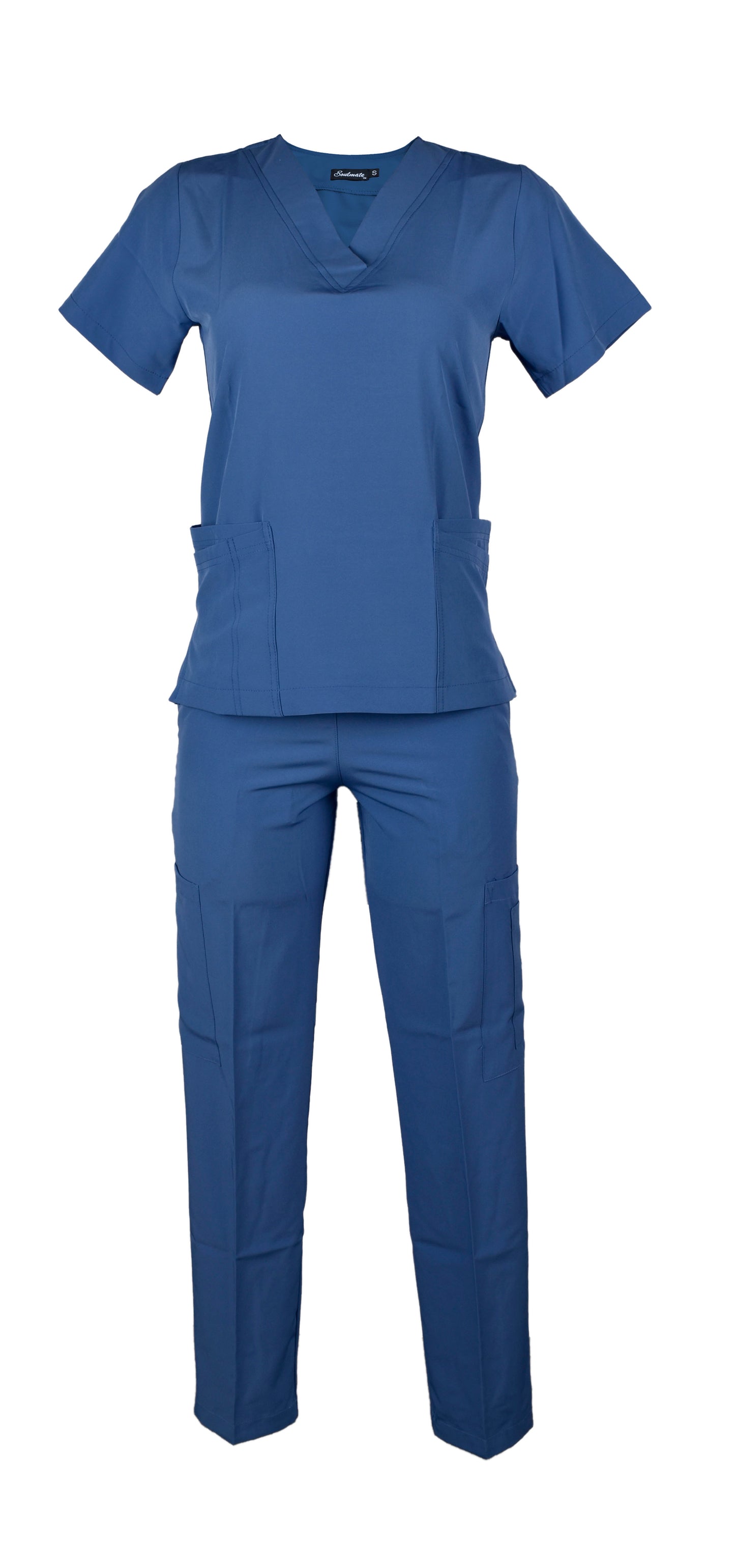 Pijama Médica Dama Tania Plumbago