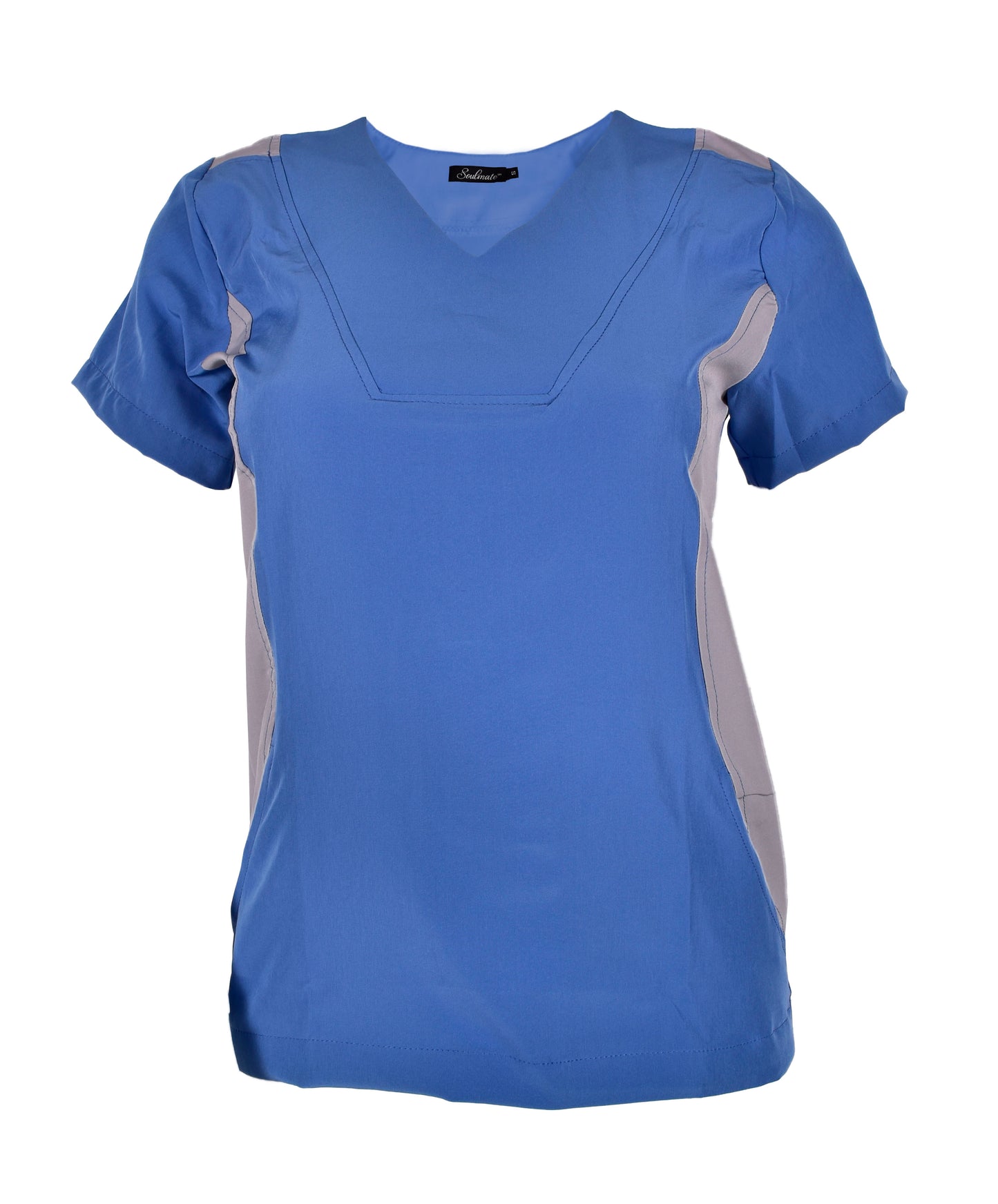 Filipina Médica Dama Plumbago Lateral Gris