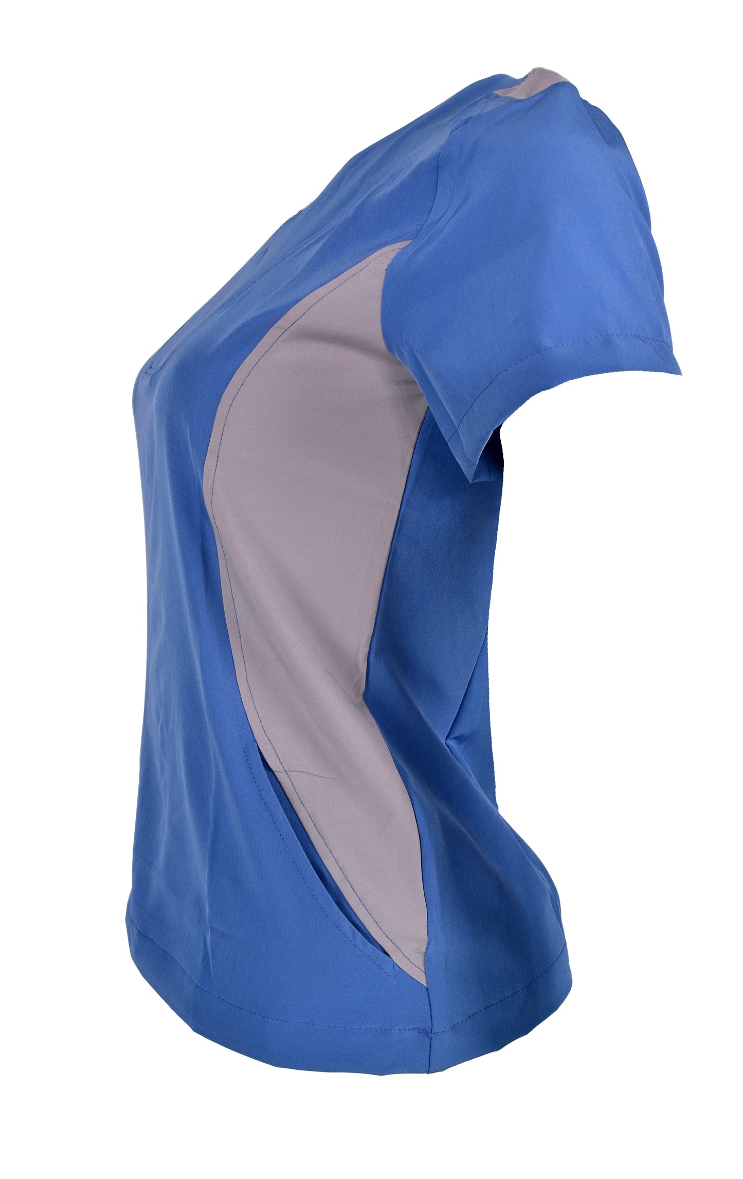 Filipina Médica Dama Plumbago Lateral Gris