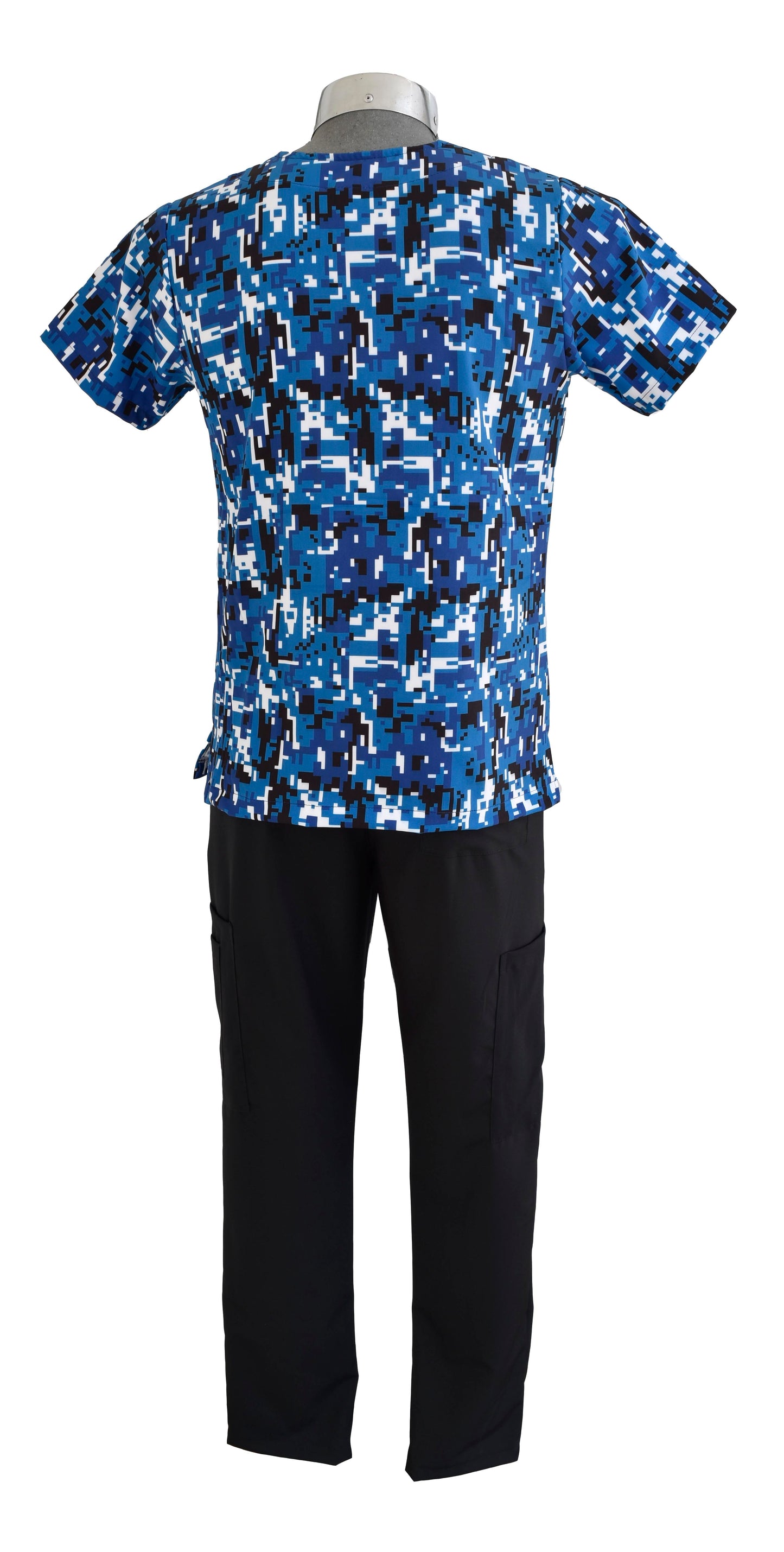 Pijama Médica Hombre Print Camuflaje Rey Pixel