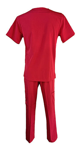 Pijama Médica Hombre Hamilton Rojo