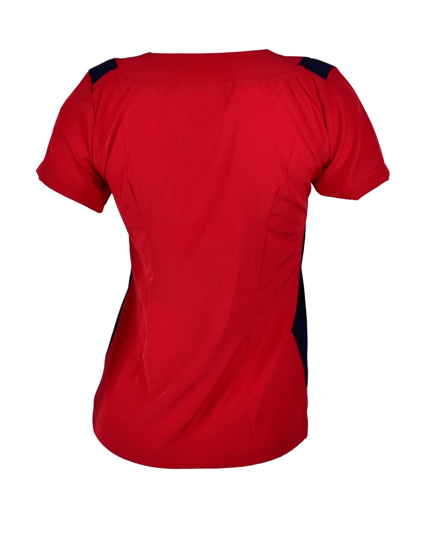 Filipina Médica Dama Rojo Lateral Marino