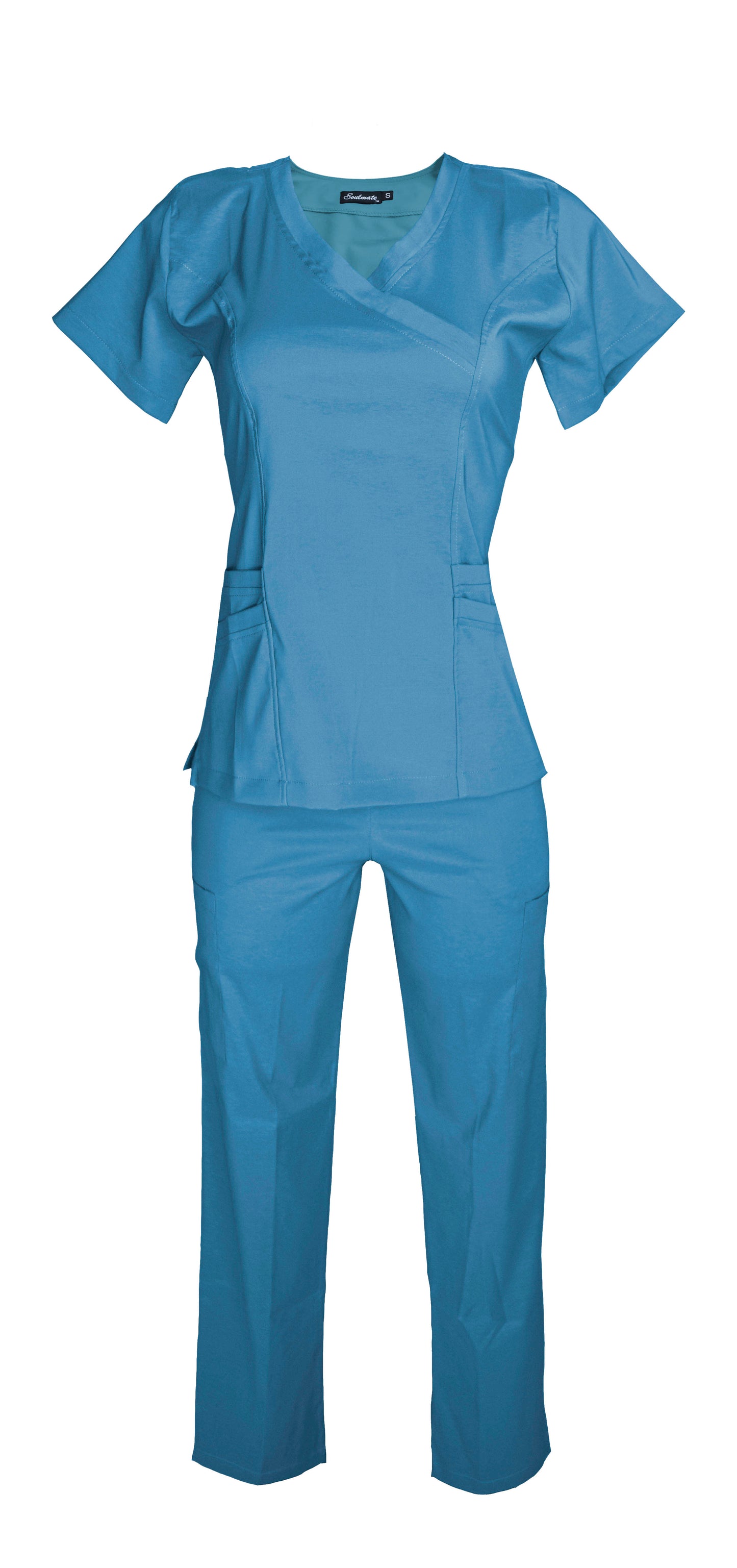 Pijama Médica Dama Megan Turquesa