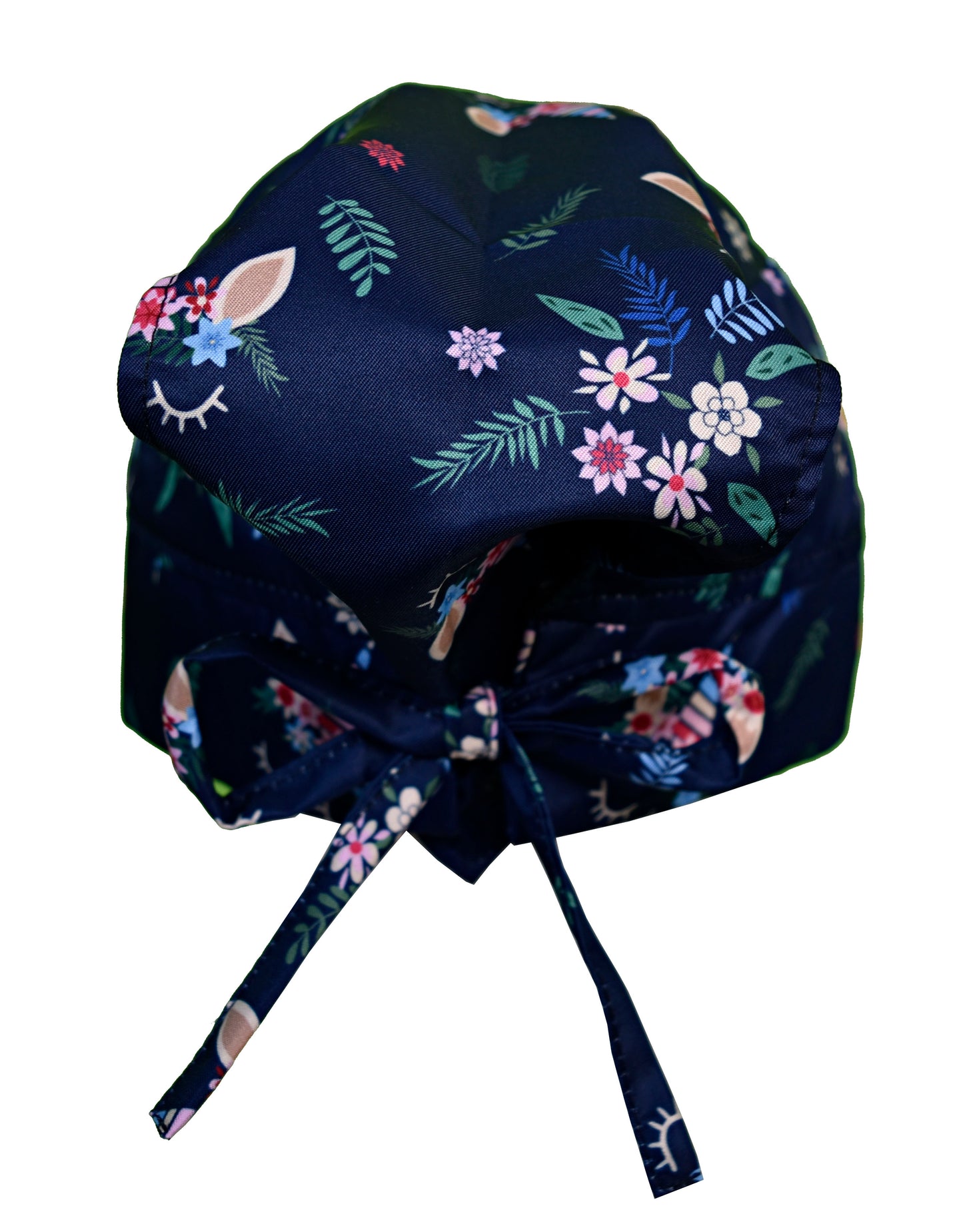 Gorro Médico Dama Marino de Unicornios