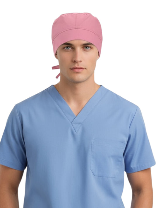 Gorro Médico De Hombre Rosa Pastel