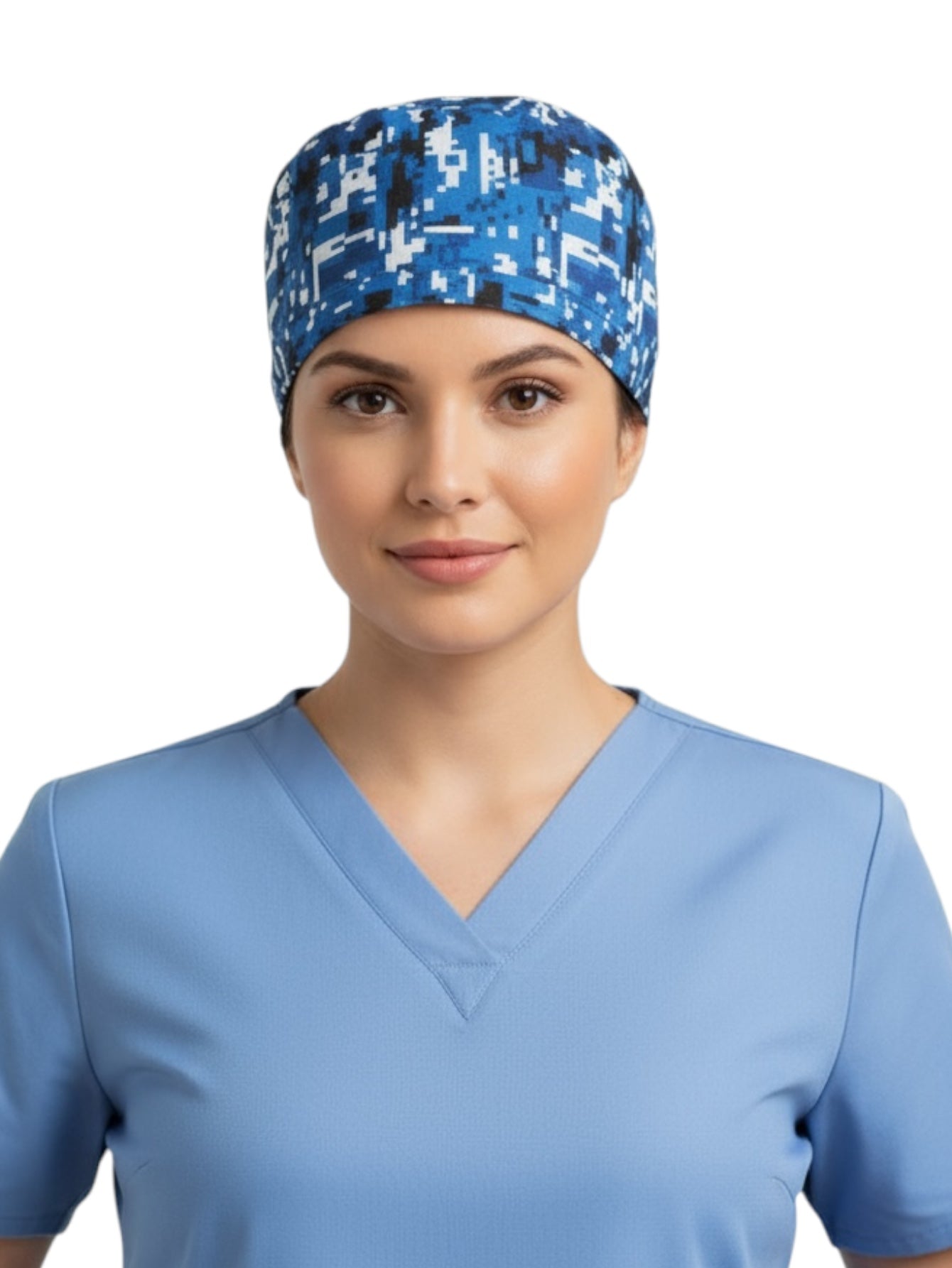 Gorro Médico Dama Camuflaje Rey Pixel
