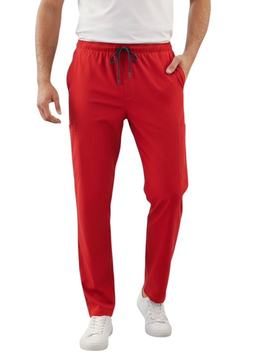 Pantalón Médico Hombre Boston Rojo