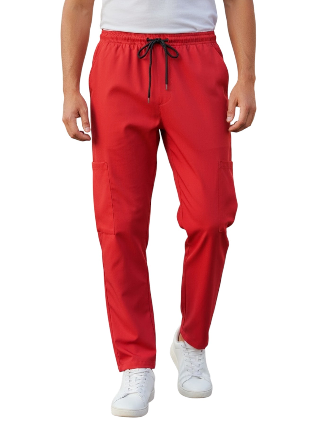 Pantalón Médico Hombre Rojo