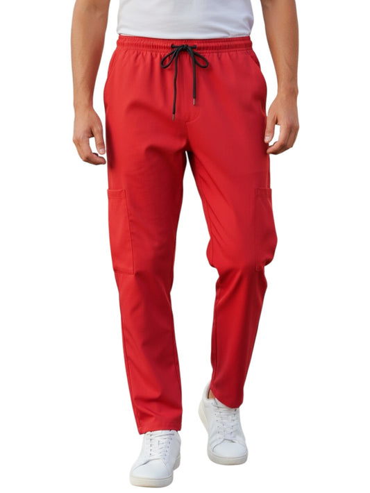 Pantalón Médico Hombre Rojo