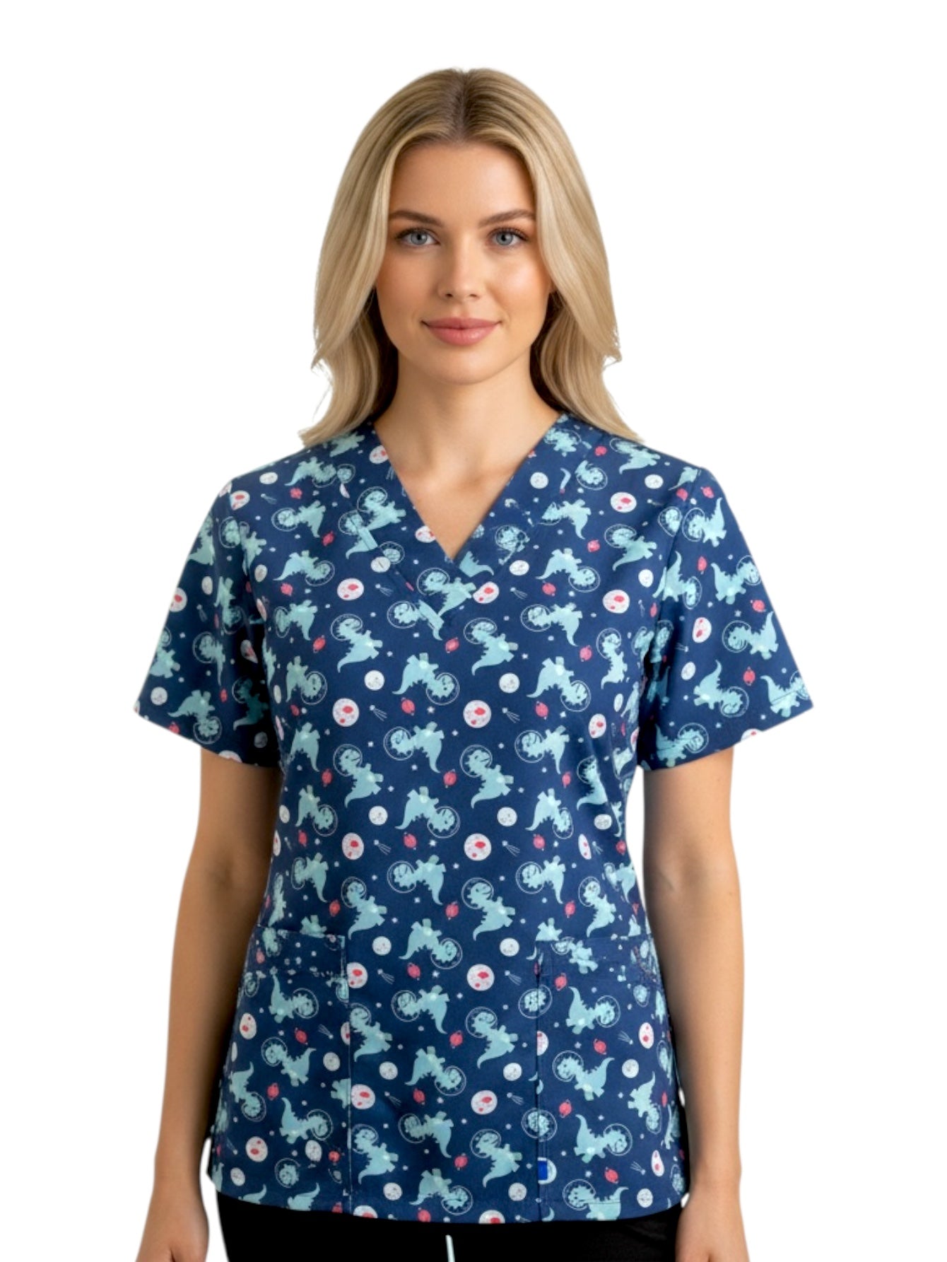 Filipina Médica Dama Tania Dinosaurio Menta