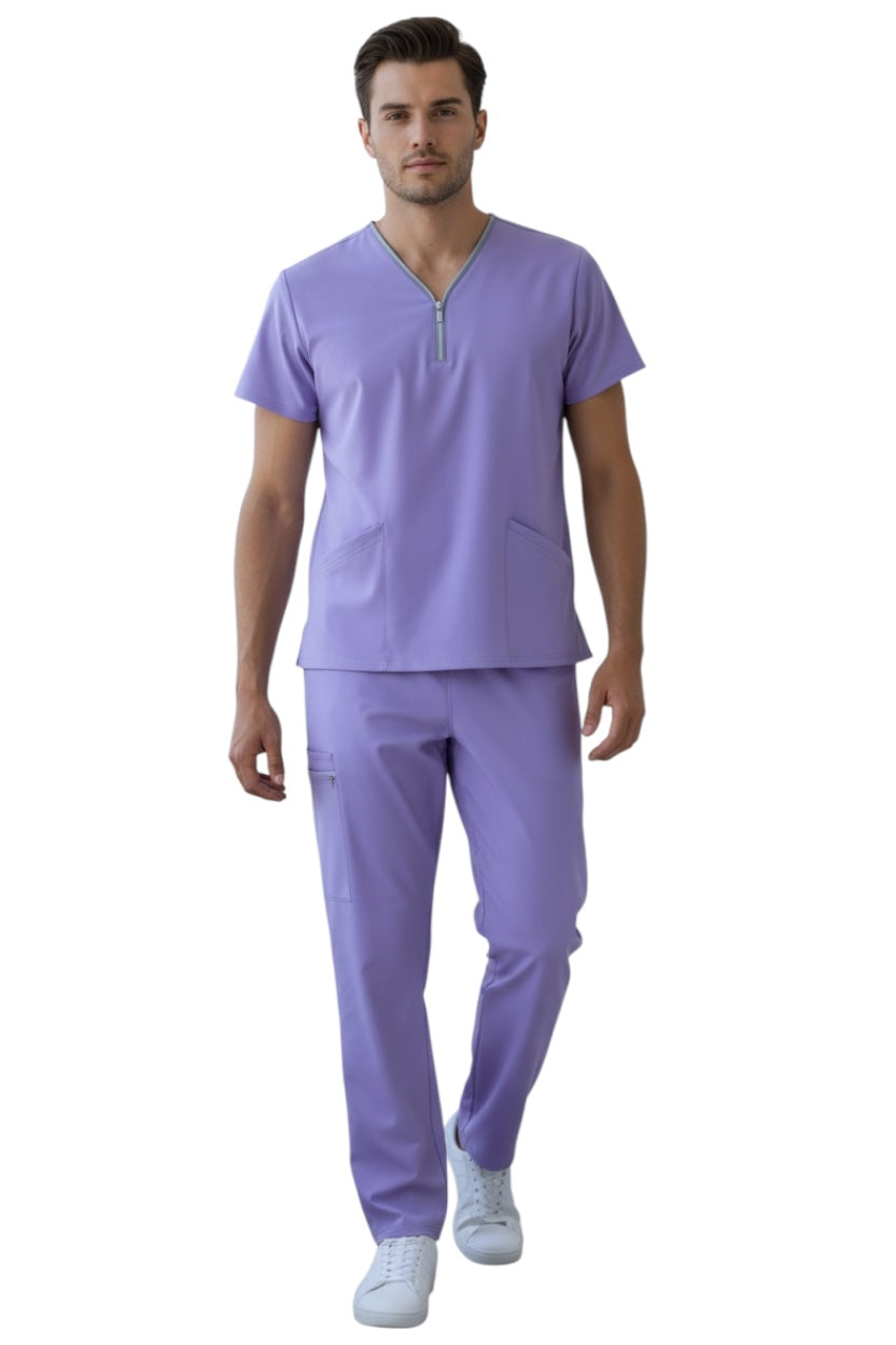 Pijama Médica Hombre Alexander Lila