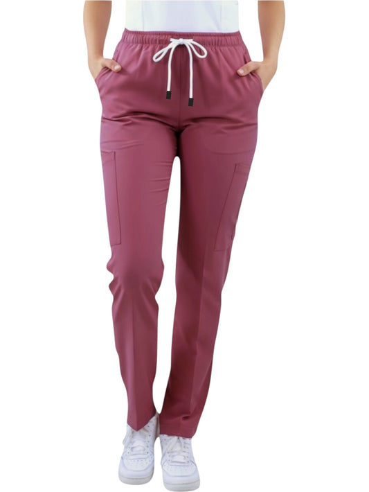 Pantalón Médico Dama Palo de Rosa