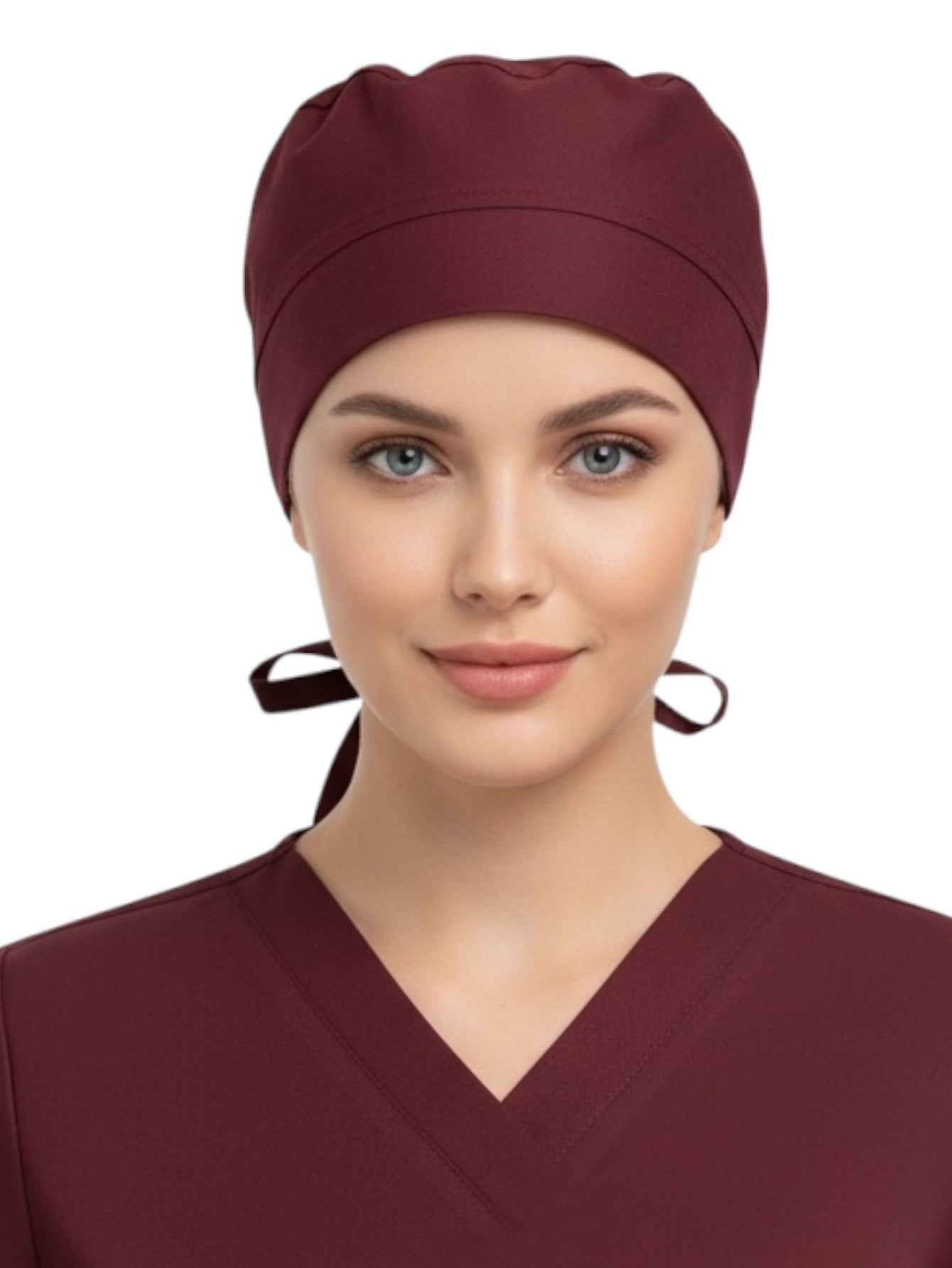 Gorro Médico Dama Vino