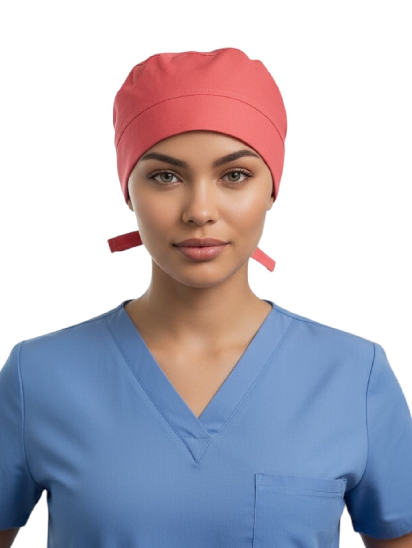Gorro Médico Dama Coral