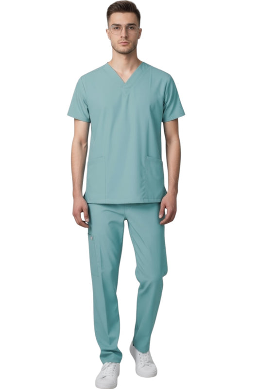 Pijama Médica  Hombre Tonny Verde Agua