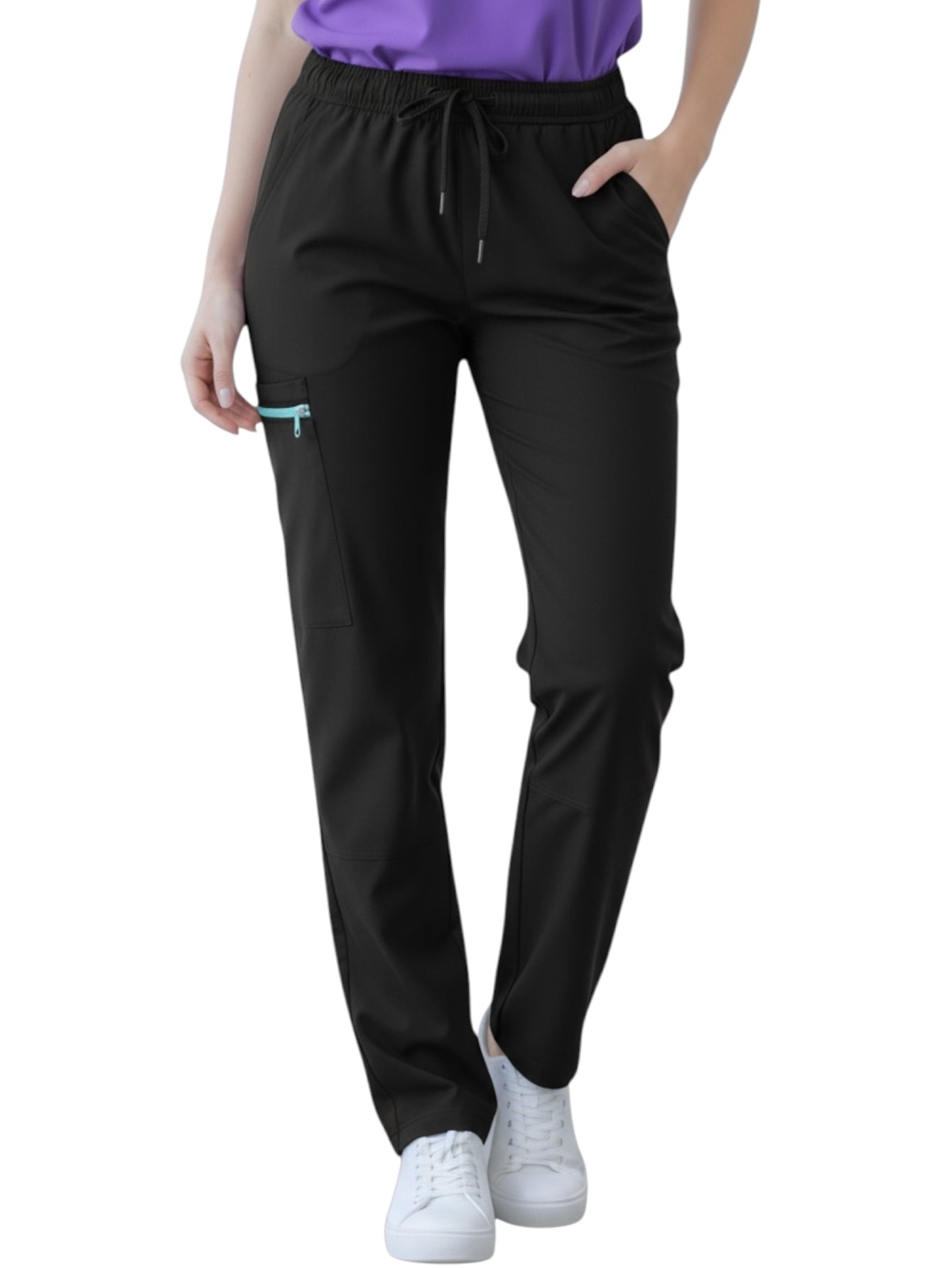 Pantalón Médico Dama Alexa  Negro