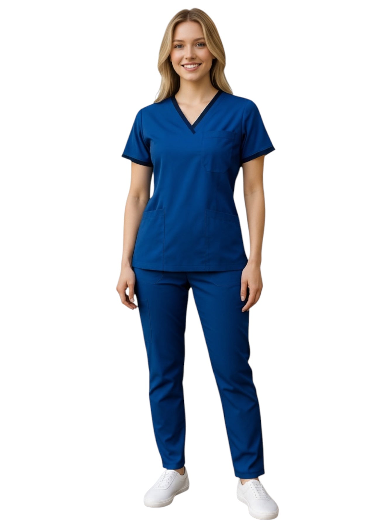 Pijama Médica Dama London Petróleo