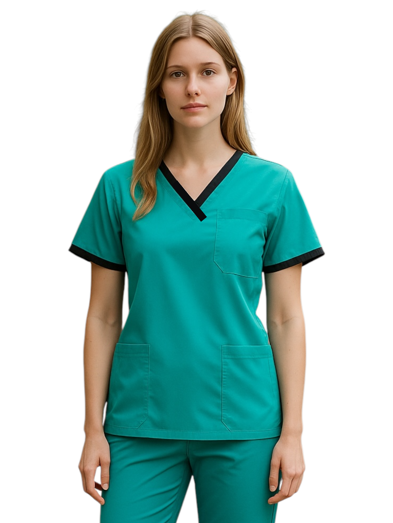 Filipina Médica Dama London Verde Agua