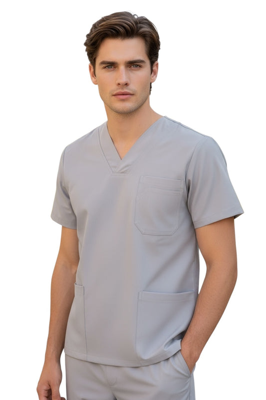 Filipina Médica Hombre Boston Gris Perla