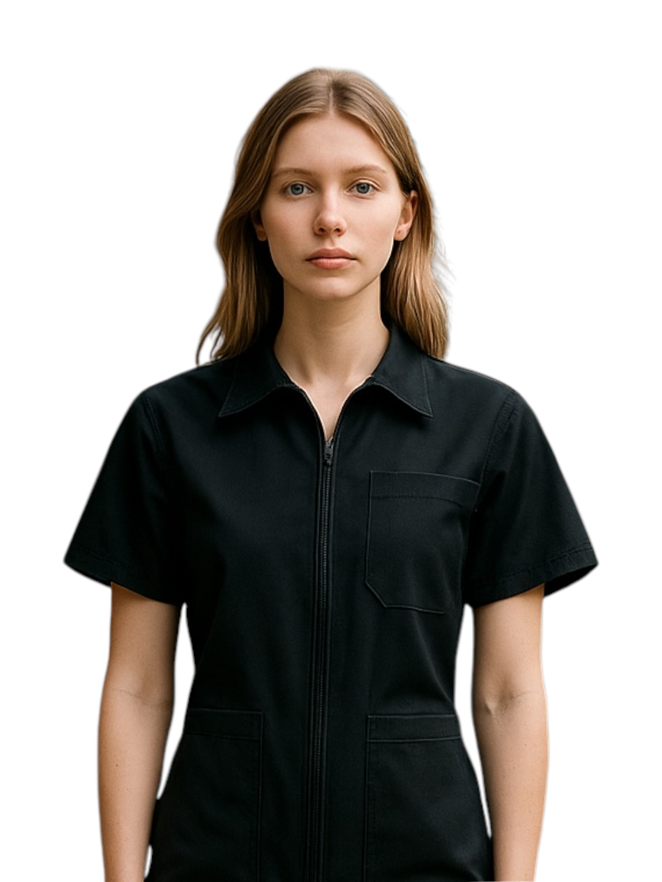 Filipina Médica Dama Lucas Negro