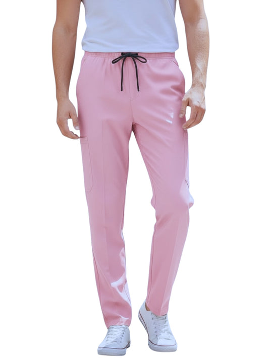 Pantalón Médico Hombre Boston Rosa Pastel