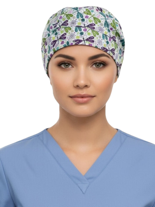 Gorro Médico Dama Libelulas