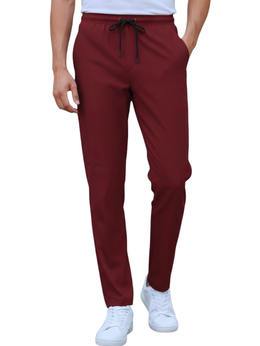 Pantalón Médico Hombre Boston Vino