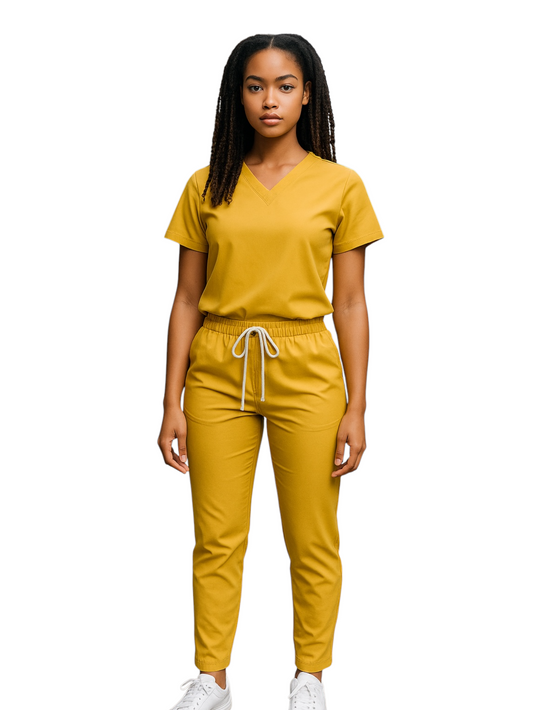Pijama Médica Dama Jogger  Lotus Mango