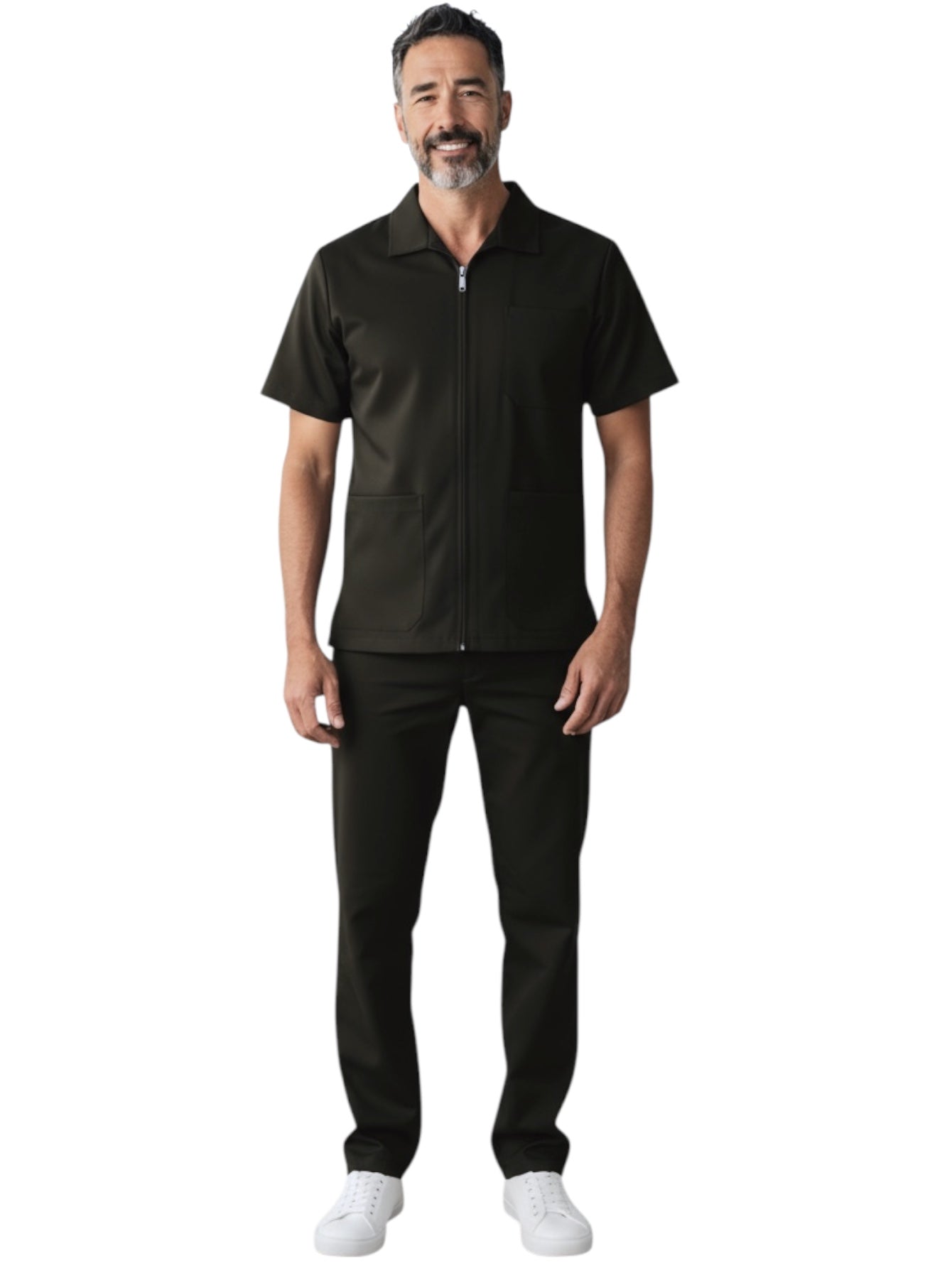 Pijama Médica Hombre Lucas Negro