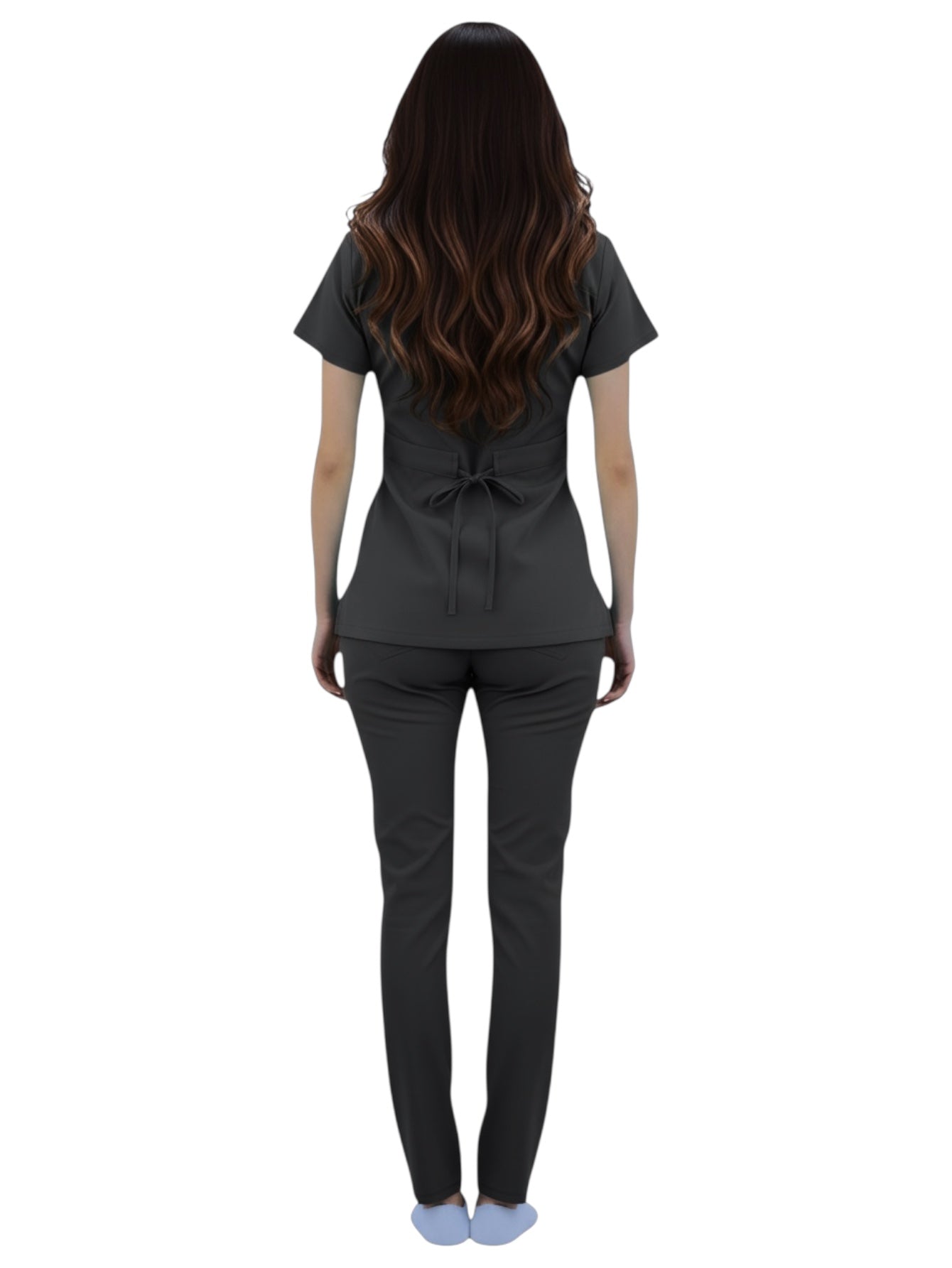 Pijama Médica Dama Alforzas Oxford