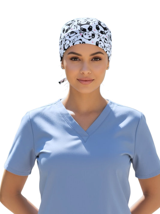 Gorro Médico Dama Pandas