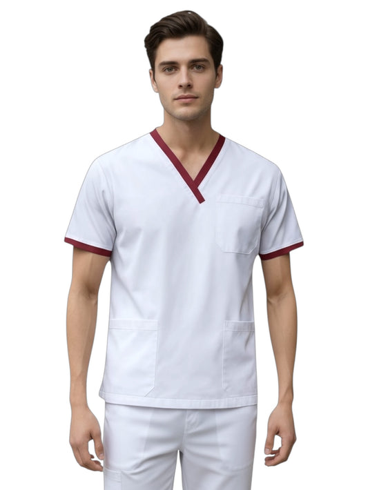 Filipina Médica Hombre London Blanco con Vino