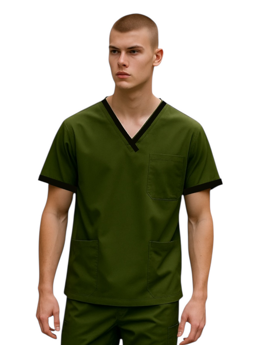 Filipina Médica Hombre London Verde Militar