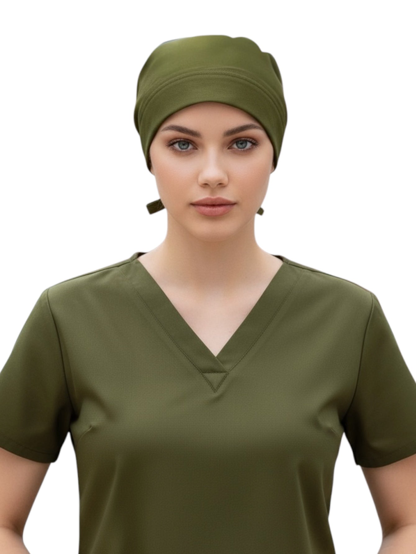 Gorro Médico Dama Verde Militar