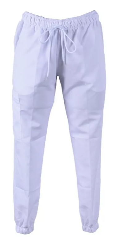 Pantalón Quirúrgico Dama Jogger Blanco