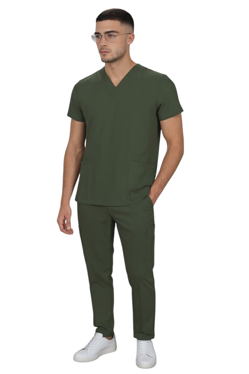 Pijama Médica Hombre Tonny Verde Militar