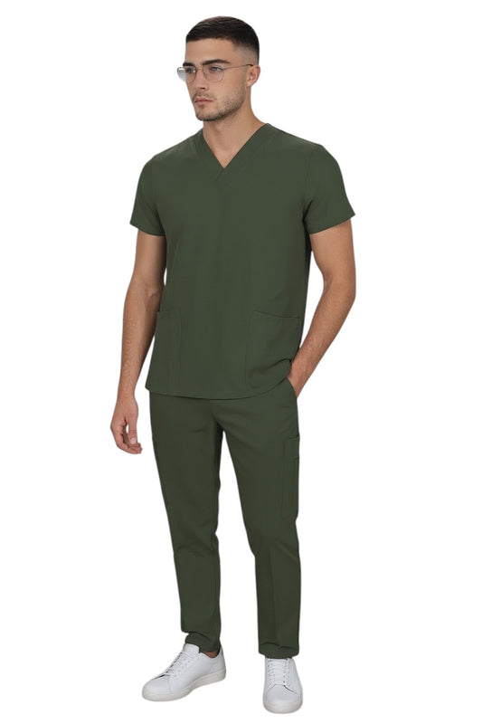 Pijama Médica Hombre Tonny Verde Militar
