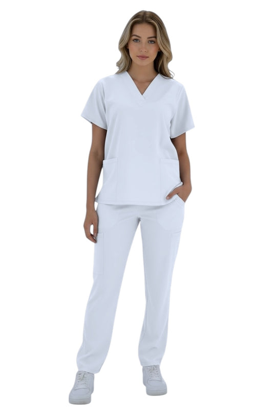 Pijama Médica Dama Tania Blanco