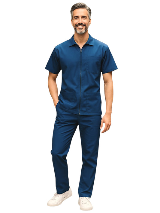 Pijama Médica Hombre Lucas Petróleo