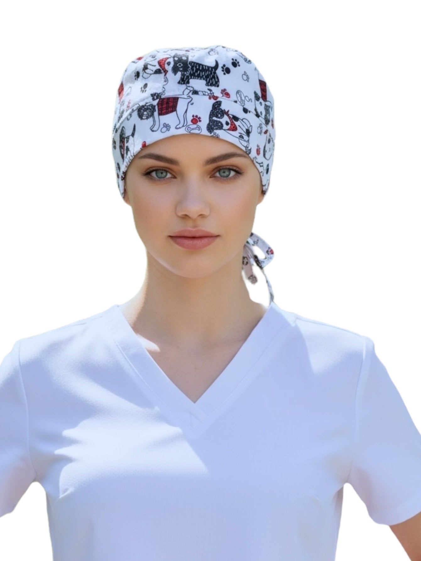Gorro Médico Dama Perros