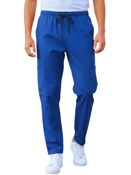 Pantalón Médico Hombre Azul Rey