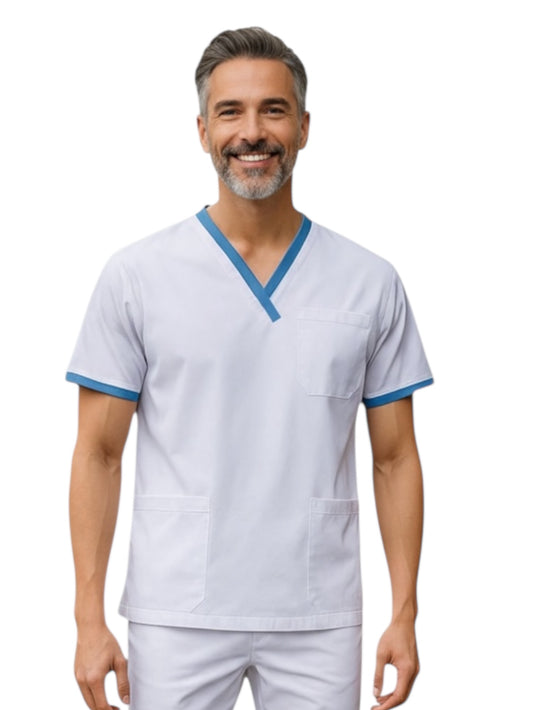 Filipina Médica Hombre London Blanco con Plumbago