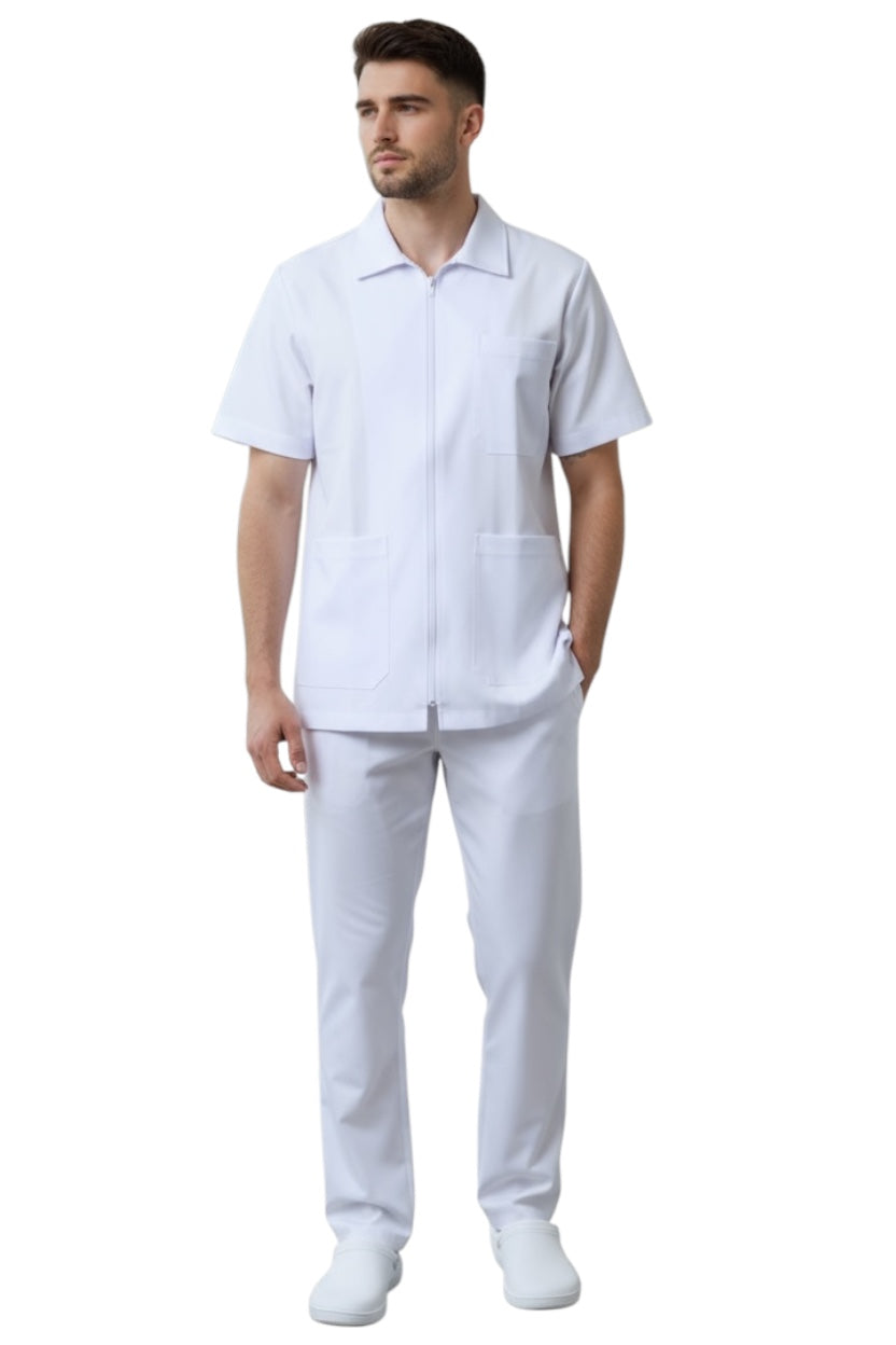 Pijama Médica Hombre Lucas Blanco