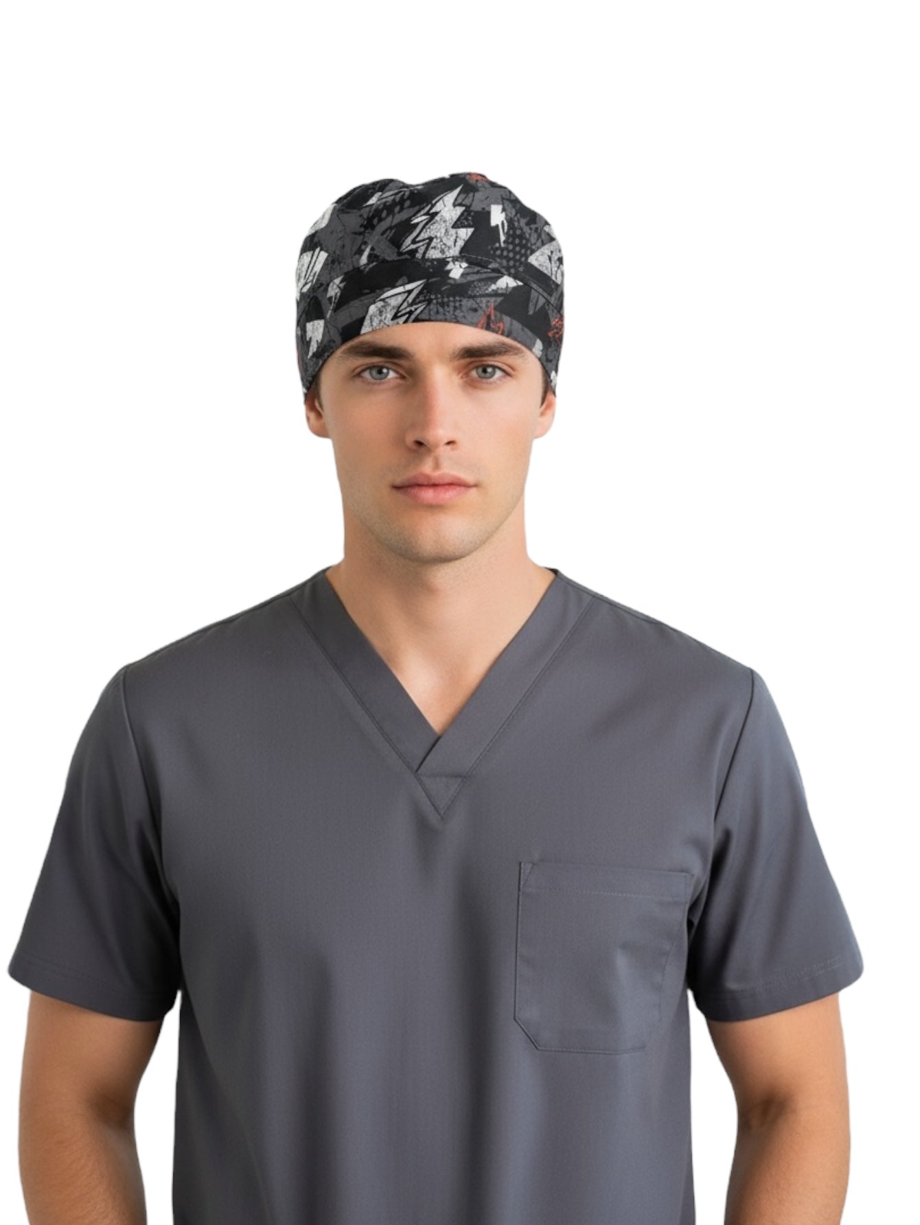 Gorro Médico De Hombre Print Rayos