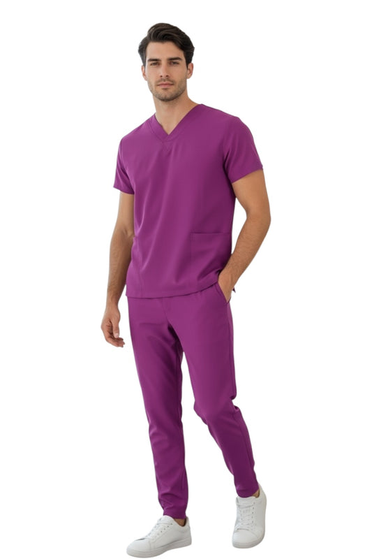 Pijama Médica Hombre Tonny Jogger Bugambilia