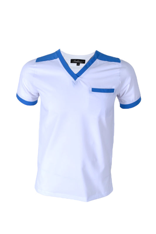 Filipina Quirúrgica Hombre Blanco Cuello Plumbago