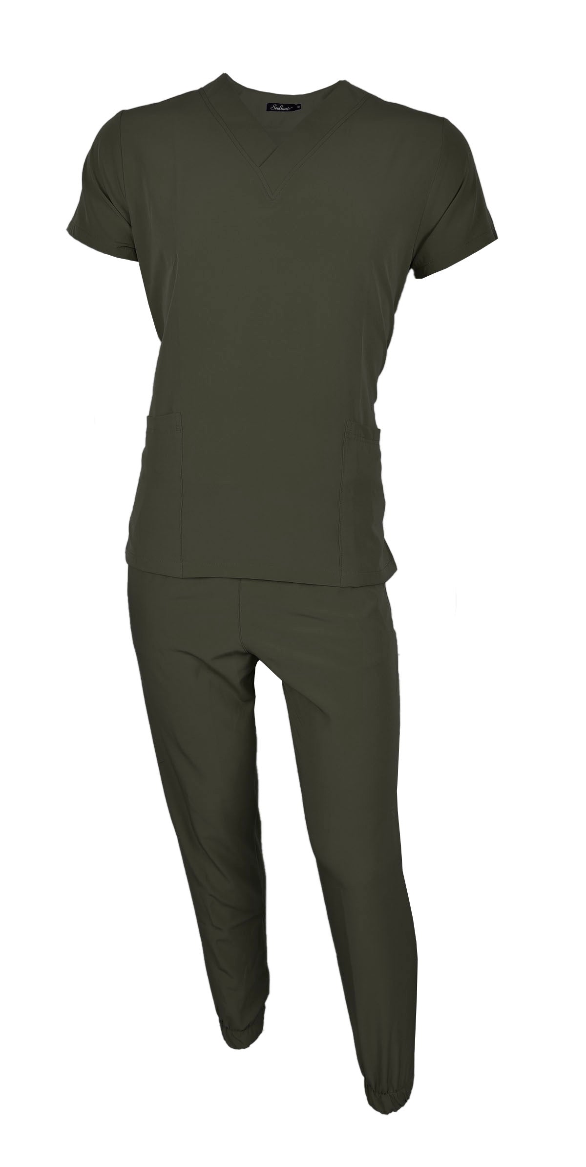 Pijama Quirúrgica Hombre Tonny Jogger Verde Militar