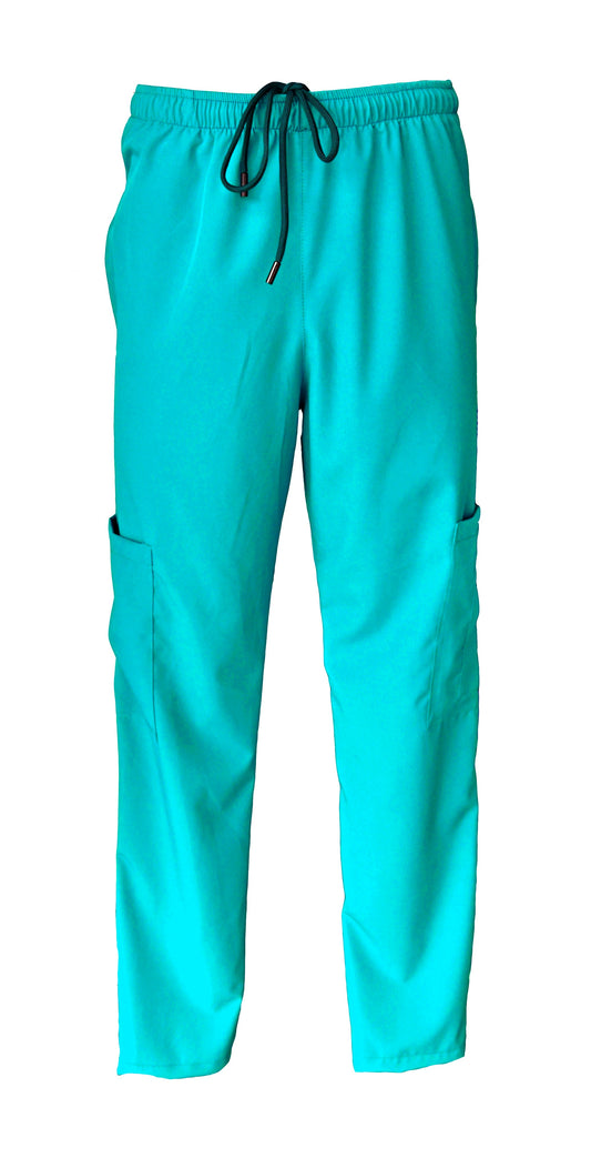 Pantalón Médico Hombre Verde Agua